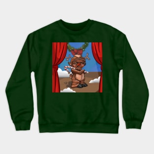 Angry Little Rudolph Crewneck Sweatshirt